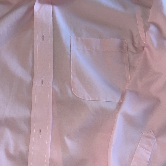 Croft & Barrow men’s light pink button down shirt Size 15.5 - Picture 3 of 4